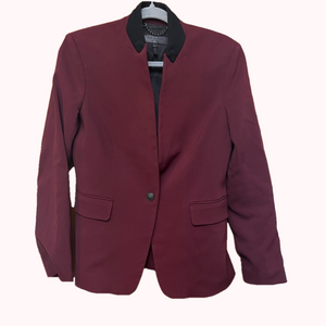 RAG  and BONE  Elegant Burgundy Women's Blazer